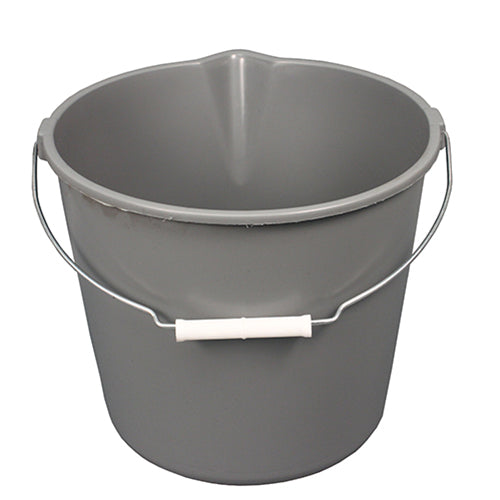 Impact® Value-Plus™ 10 Quart Bucket, Gray, 12/Case (IMP5502)