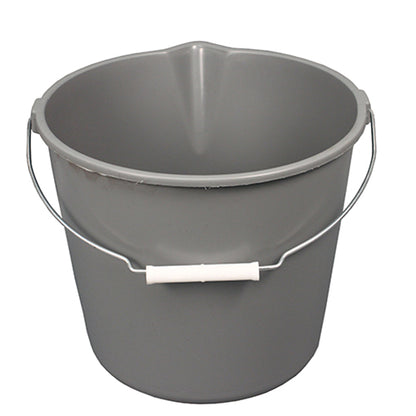 Impact® Value-Plus™ 10 Quart Bucket, Gray, 12/Case (IMP5502)