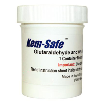 Kem-Safe™ OPA / Glutaraldehyde Neutralizer RTU Powder 6 oz. Container Single Use (676930_CS)