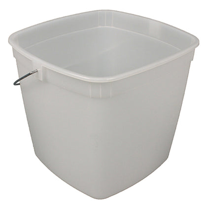 Impact® PuraPail™ 6 Quart Utility Bucket, Translucent, 12/Case (IMP5506)