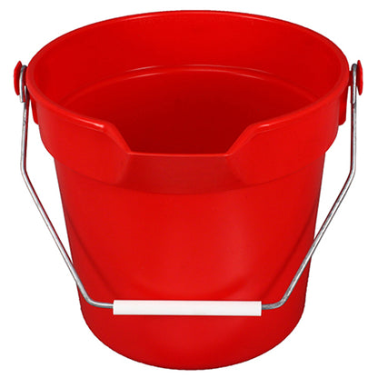 Impact® Deluxe Heavy-Duty 10 Quart Bucket, Red, 12/Case (IMP5510R)