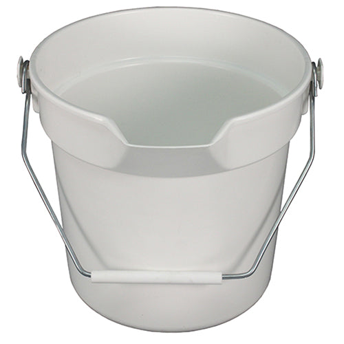 Impact® Deluxe Heavy-Duty 10 Quart Bucket, White, 12/Case (IMP5510W)
