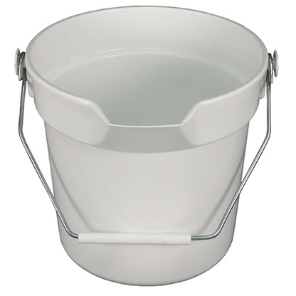 Impact® Deluxe Heavy-Duty 10 Quart Bucket, White, 12/Case (IMP5510W)