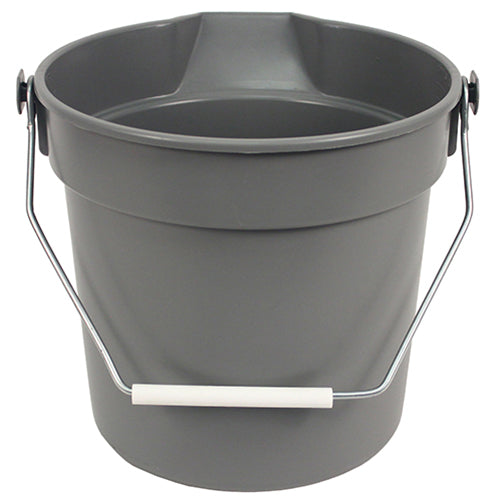 Impact® Deluxe Heavy-Duty 10 Quart Bucket, Gray, 12/Case (IMP5510CT)