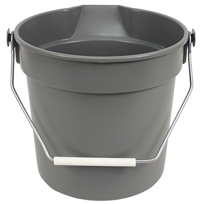 Impact® Deluxe Heavy-Duty 10 Quart Bucket, Gray, 12/Case (IMP5510CT)