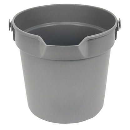 Impact® Deluxe Heavy-Duty 10 Quart Bucket, Gray, 12/Case (IMP5510CT)