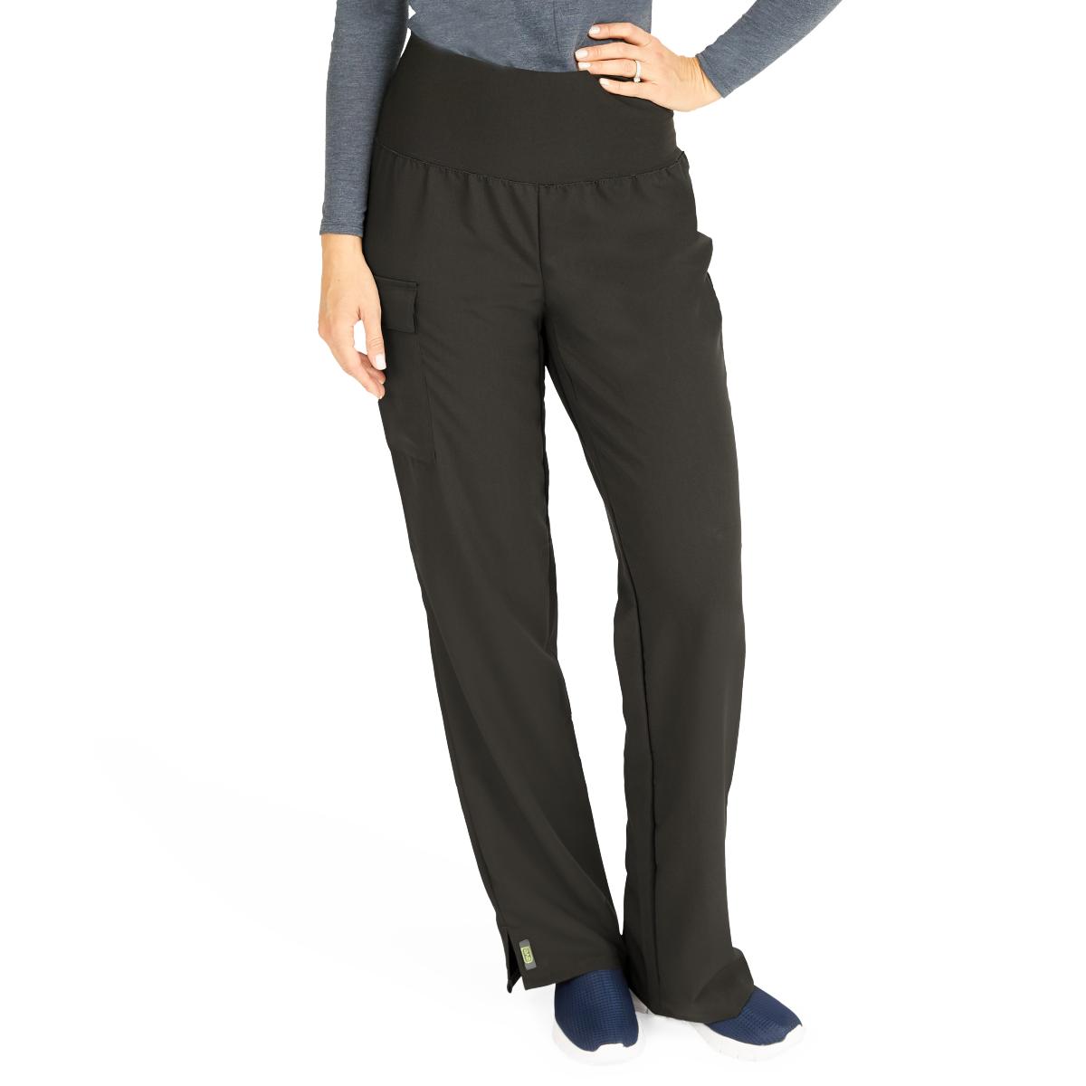 ocean-ave-womens-stretch-wide-waistband-scrub-pants-with-cargo-pocket-black-regular-inseam-size-2xl-1-ea-5560blkxxl_1
