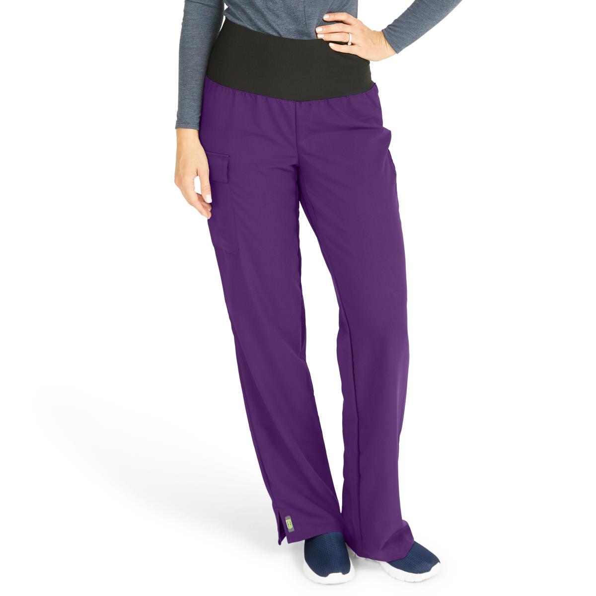 ocean-ave-womens-stretch-wide-waistband-scrub-pants-with-cargo-pocket-regal-purple-regular-inseam-size-xs-1-ea-5560rplxs_1
