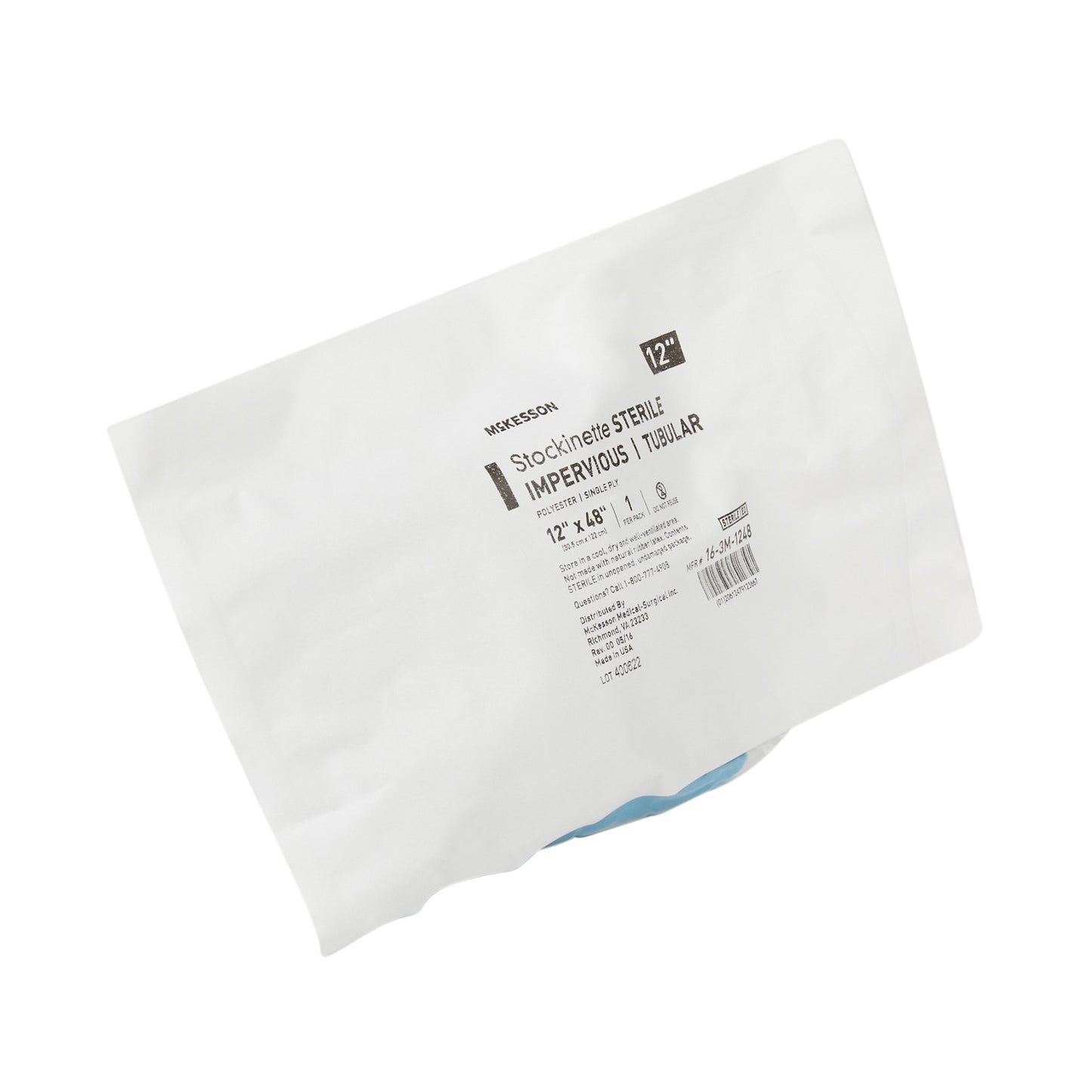 McKesson Surgical Stockinette Impervious / Tubular 12 W X 48 L Inch Sterile (460834_EA)