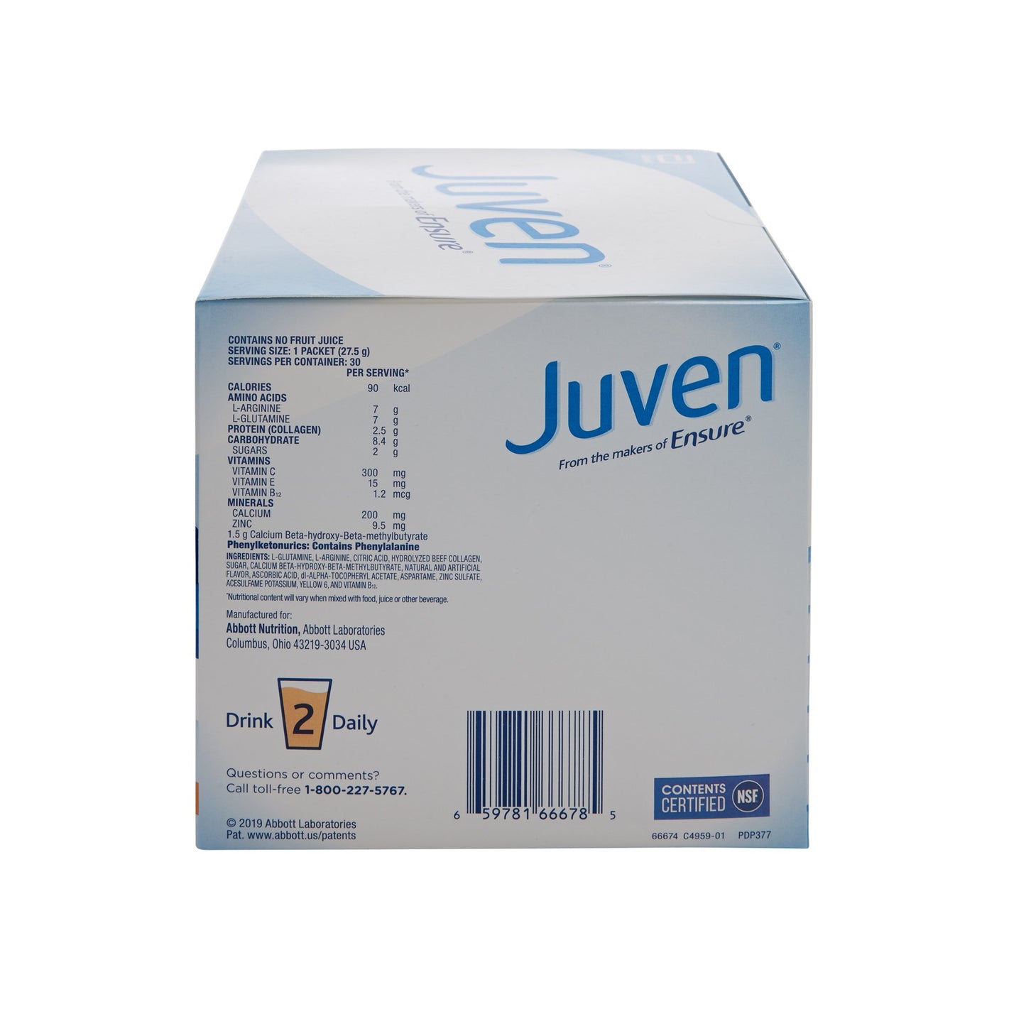 Juven® Oral Supplement Orange Flavor Powder 0.97 oz. Individual Packet (1067723_EA)