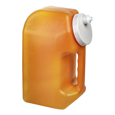 Urisafe® 24 Hour Urine Specimen Collection Container 4-1/2 X 6-1/4 X 9-5/8 Inch 3,000 mL (101 oz.) Screw Cap Unprinted NonSterile (1035055_EA)