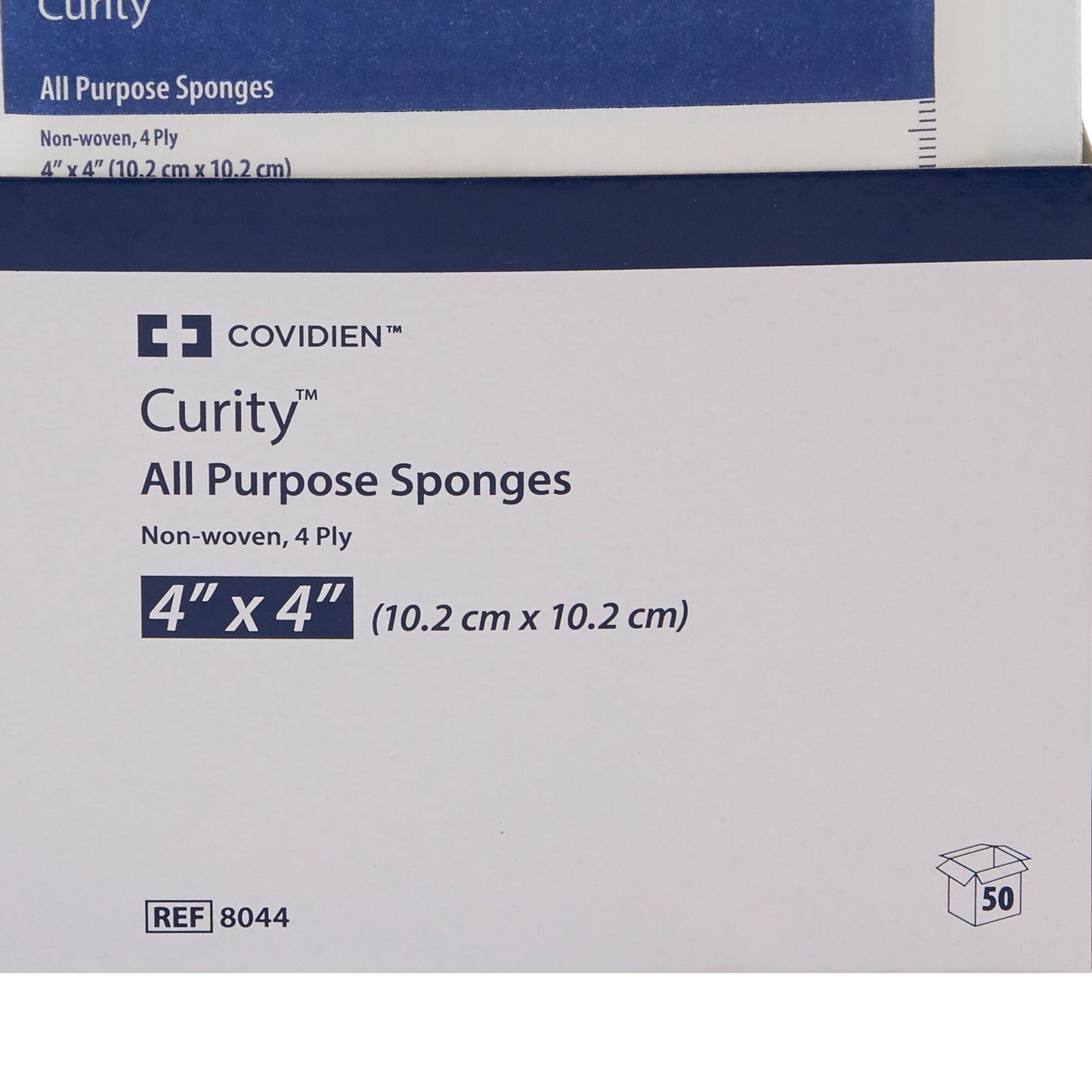 Curity™ Nonwoven Sponge 4 X 4 Inch 4-Ply Sterile 2 per Pack (401590_PK)