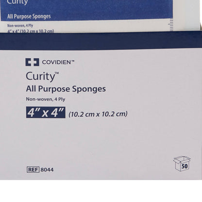 Curity™ Nonwoven Sponge 4 X 4 Inch 4-Ply Sterile 2 per Pack (401590_PK)