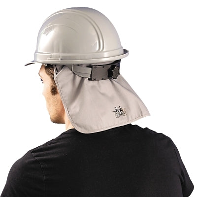 Occunomix MiraCool® FR Hard Hat Pad with Shade, 6 oz Cotton, Gray (561-969-FR11)
