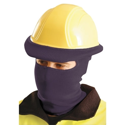 Occunomix MIRAWARM™ Full Brim Hard Hat Tube Liner, Full-Face, Polyester Knit, Navy Blue (561-LK810-01)
