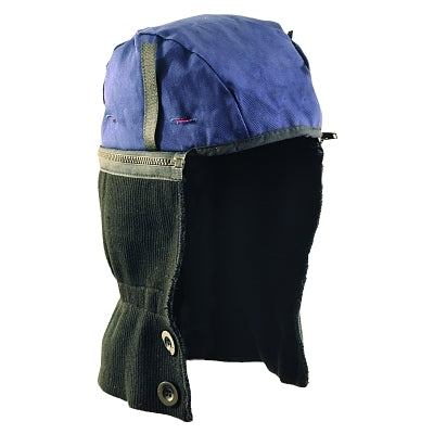 Occunomix MIRAWARM™ Fleece Lined Cotton Twill Winter Liner, 2-Pc Polyester Top, Navy/Black, 2-Layers Premium, Shoulder Length (561-LZ620)