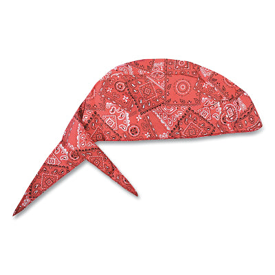 Occunomix Tuff Nougies Deluxe TieHat, One Size, Cowboy Red (561-TN6-CRD)