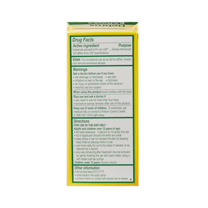 Debrox® Ear Wax Remover 0.5 oz. Otic Drops 6.5% Strength Carbamide Peroxide (575831_EA)