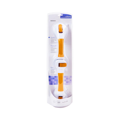 McKesson Rotating Suction-Cup Grab Bar White / Yellow Plastic (1103383_CS)