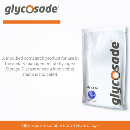 Glycosade® Oral Supplement Unflavored Powder 60 Gram Individual Packet (1137879_BX)
