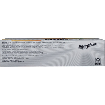 Energizer® Alkaline Battery 9V Cell 9V Disposable (258468_EA)