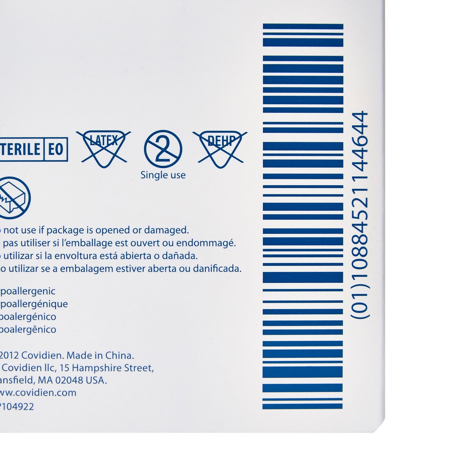 Curity™ Adhesive Strip 3/4 X 3 Inch Plastic Rectangle Sheer Sterile (735146_BX)