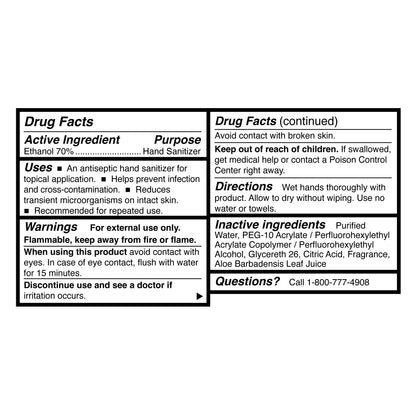 McKesson Hand Sanitizer with Aloe 8.5 oz. Ethyl Alcohol Foaming Pump Bottle (937917_CS)