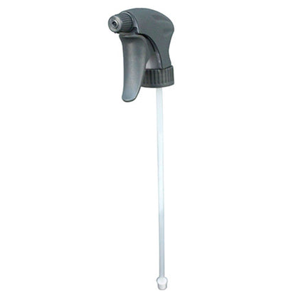 Impact® Contour® Chemical Resistant Trigger Sprayer, 1.3 mil, 10 Inch Tube, Gray, 100/Each (IMP5681)