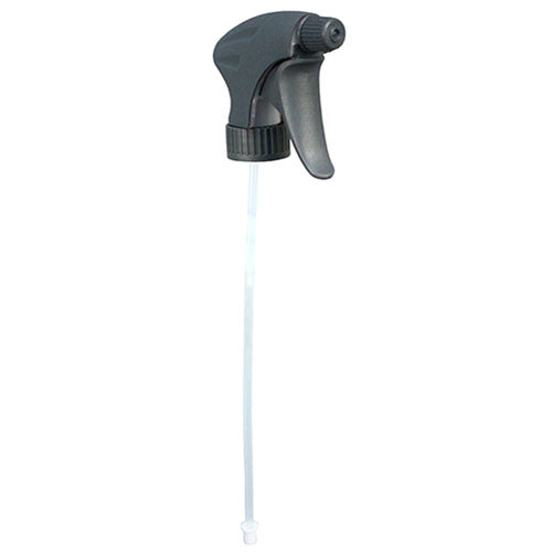Impact® Contour® Chemical Resistant Trigger Sprayer, 1.3 mil, 10 Inch Tube, Gray, 100/Each (IMP5681)