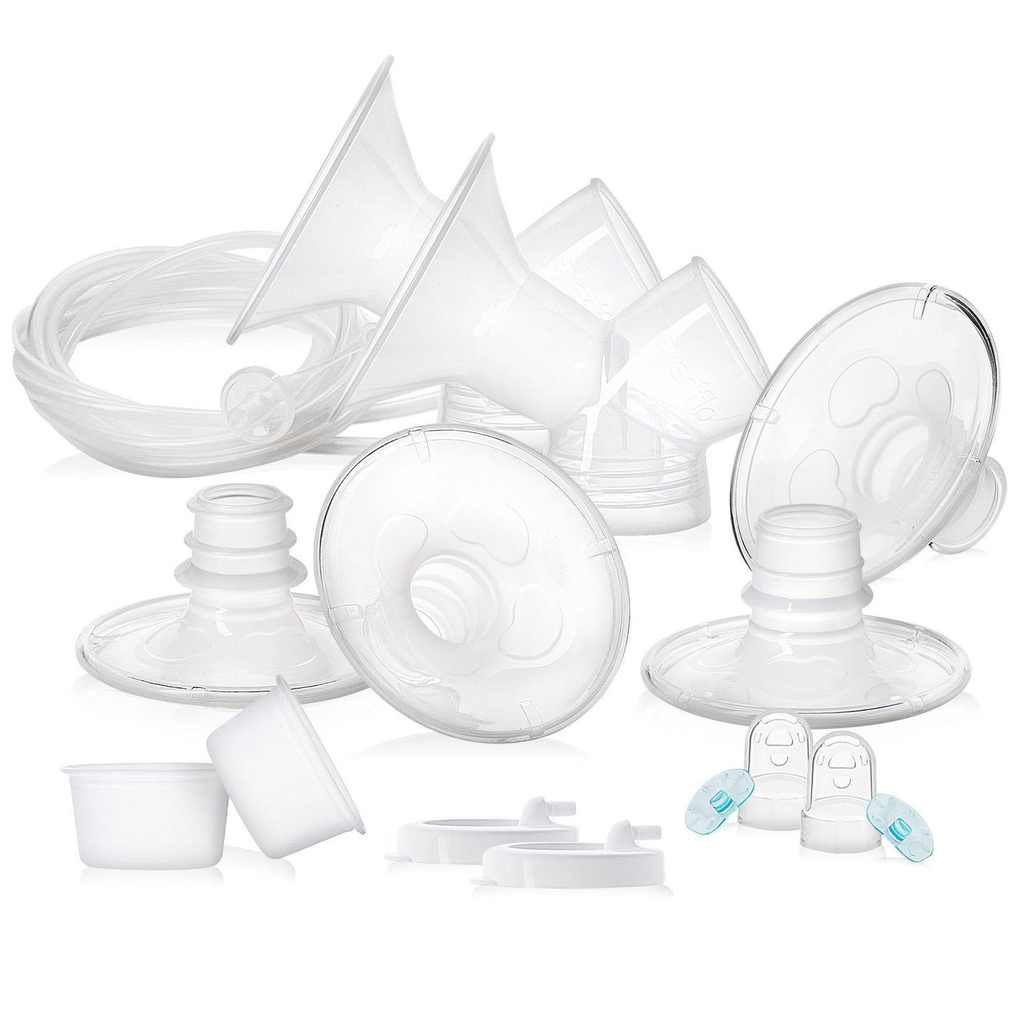 Evenflo Advanced Breast Pump Replacement Parts Kit For Double Electric Breast Pump (1041161_CS)