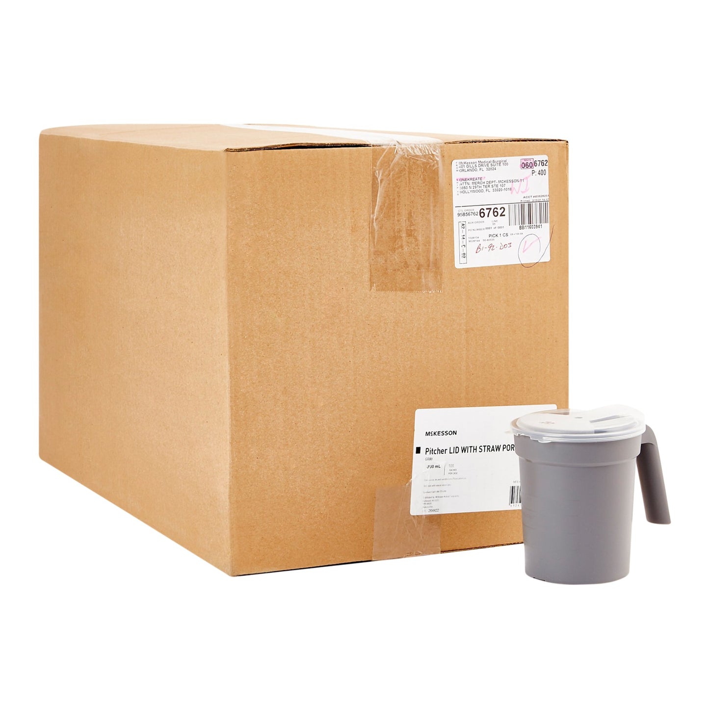 Mckesson Pitcher Cold 32 oz. Graphite (1028134_EA)