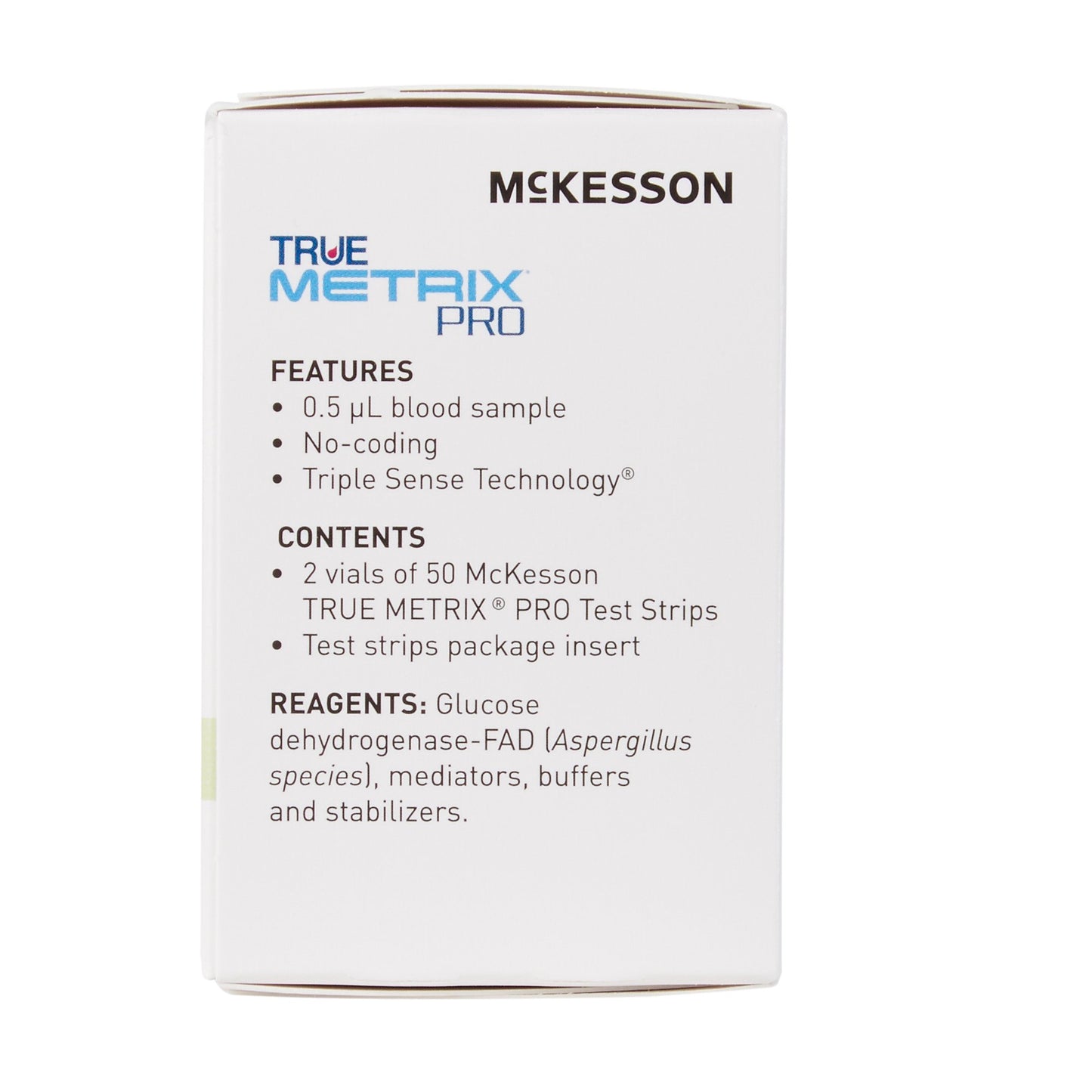 McKesson TRUE METRIX® PRO Blood Glucose Test Strips 100 Strips per Pack (960297_BX)