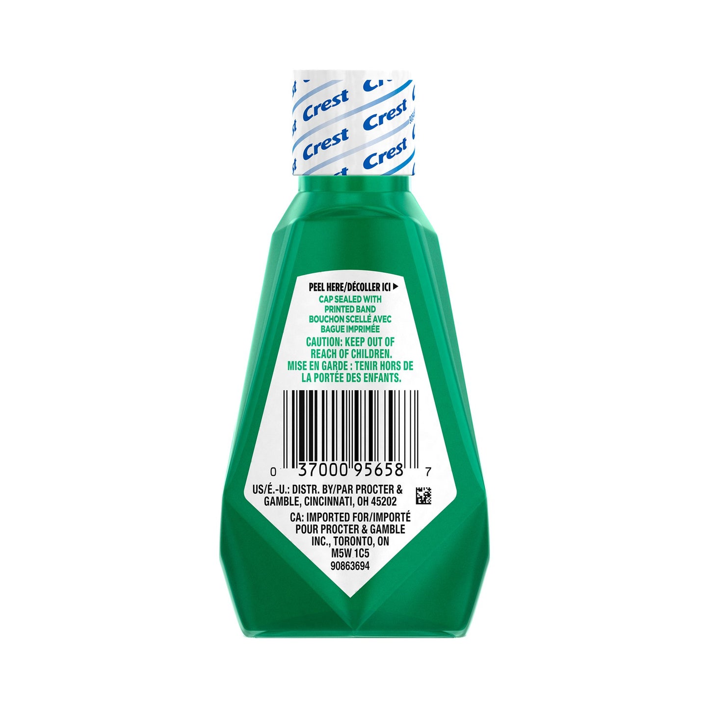 Crest® Scope® Classic Mouthwash 1.2 oz. Original Mint Flavor (1045080_EA)
