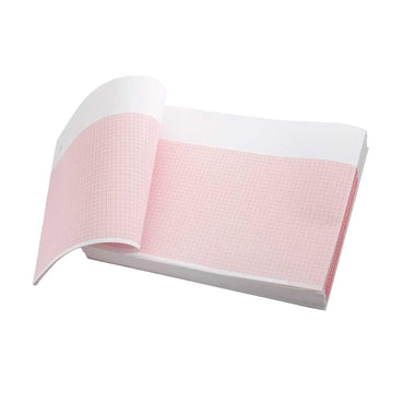 Hewlett Packard™ Recording Chart Paper Z-Fold Red Grid (1061025_CS)