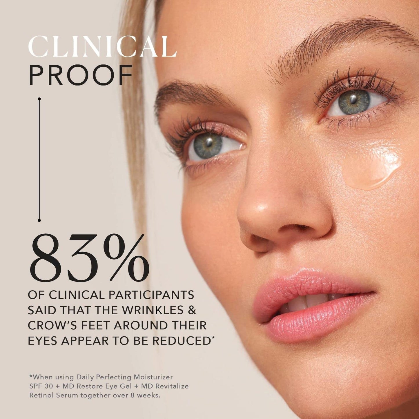 MDSolarsciences™ Restore Eye Gel 0.5 oz. Bottle Unscented Gel (1230940_CS)