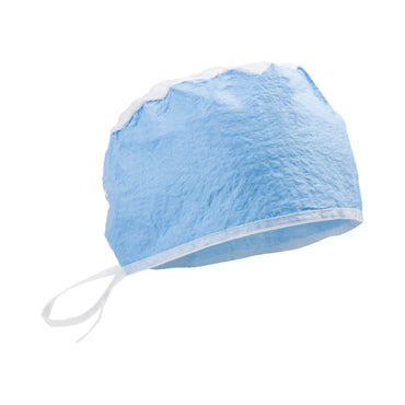 McKesson Surgeon Cap One Size Fits Most Blue Tie Closure (1186139_BX)