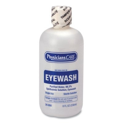 First Aid Only Eye Flush Bottle, 8 oz (579-24-050)
