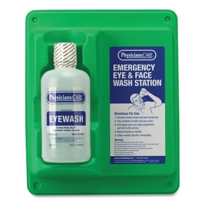 First Aid Only Eye and Skin Flush Emergency Station/Replacement Bottle, 32 oz (579-24-202)