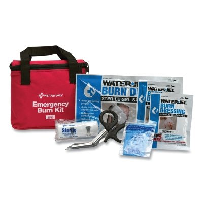 First Aid Only Water Jel® Soft Pouch Burn Kit, Immediate Treatment of Burn (579-3030)