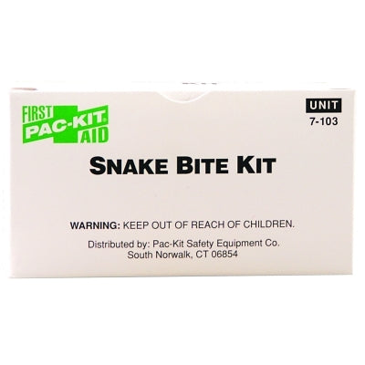 First Aid Only Snake Bite Kit, 11 Pieces, Plastic Case (579-7103)
