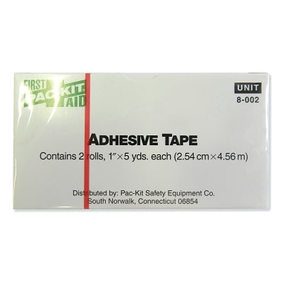 First Aid Only Medical Adheasive Tape, 1 in x 2-1/2 yd, Paper, 2/Box (579-8-002)
