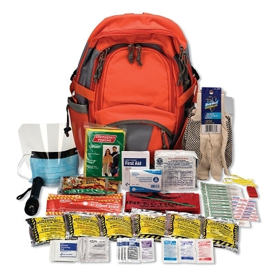 First Aid Only Emergency Preparedness Kit, 63 Pieces, Fabric BackPack (579-90001)