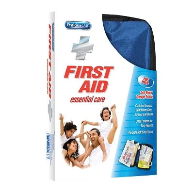 First Aid Only Soft-Sided First Aid Kit, 195 Pieces, Fabric Case (579-90167)
