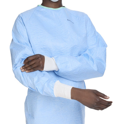 Aero Blue Surgical Gown with Towel Large Blue Sterile AAMI Level 3 Disposable (938744_CS)