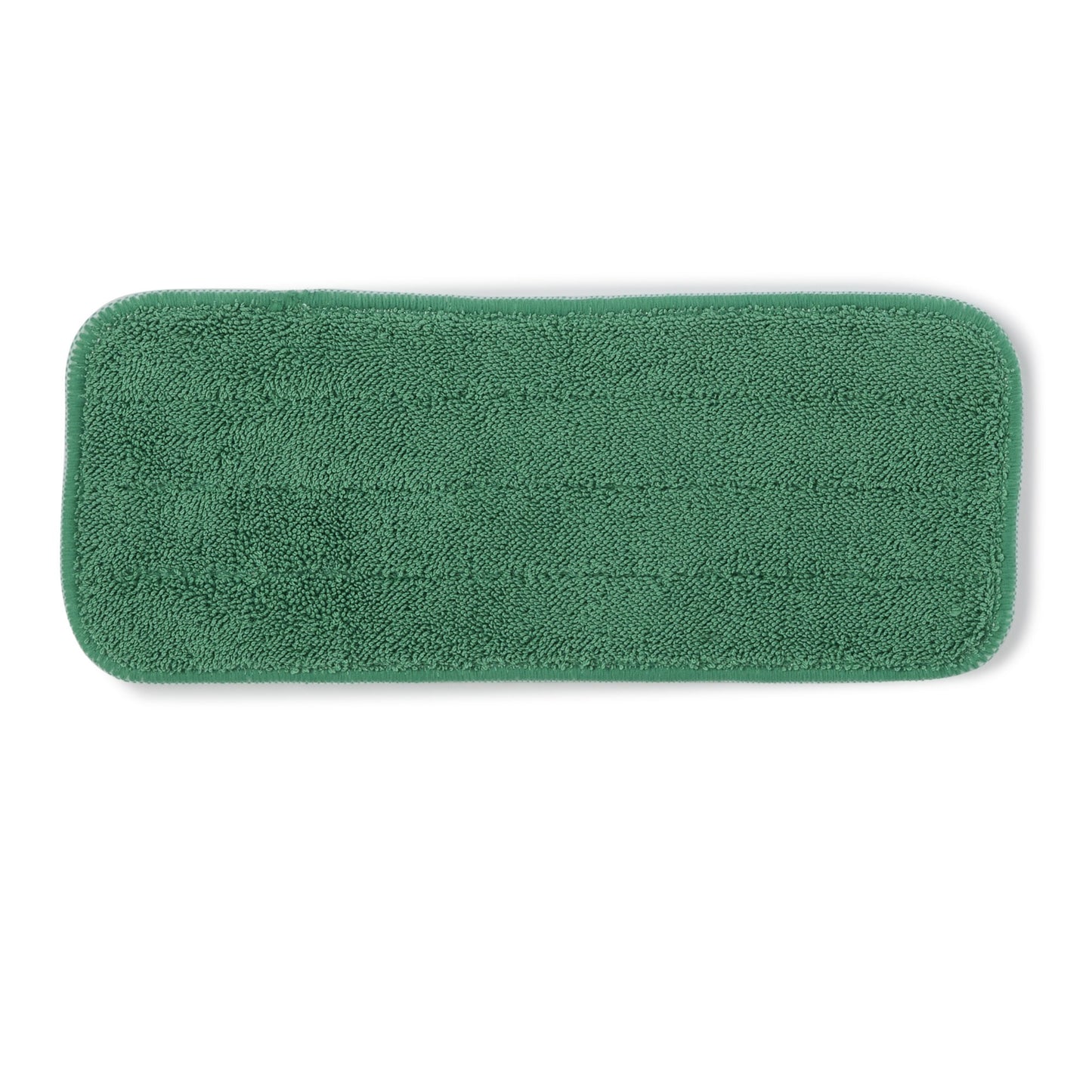 Wiper Central USA Wet Mop Pad Bound Edge Green Polyester / Polyamide Reusable (1199407_DZ)