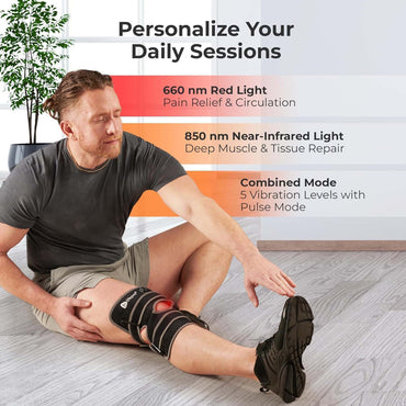 BioRecover™ Light Therapy Knee Brace One Size Fits Most Hook and Loop (1271036_EA)