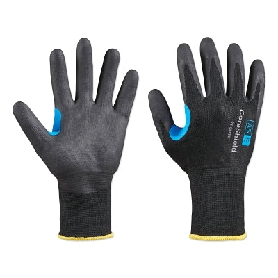PIP CoreShield™ A5/E Coated Cut Resistant Gloves, 11/XX-Large, HPPE/SS, Nitrile Micro-Foam, 13 ga, Black (582-25-0513B11XXL)