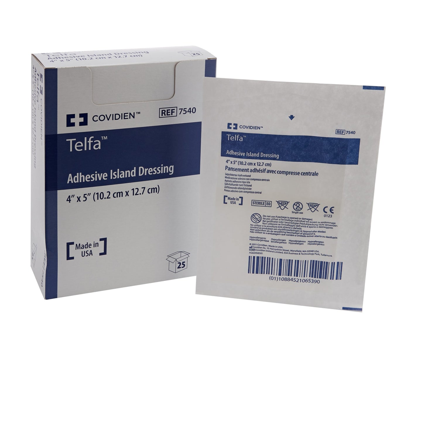Telfa™ Island Dressing 4 X 5 Inch Rectangle Sterile (314019_CT)