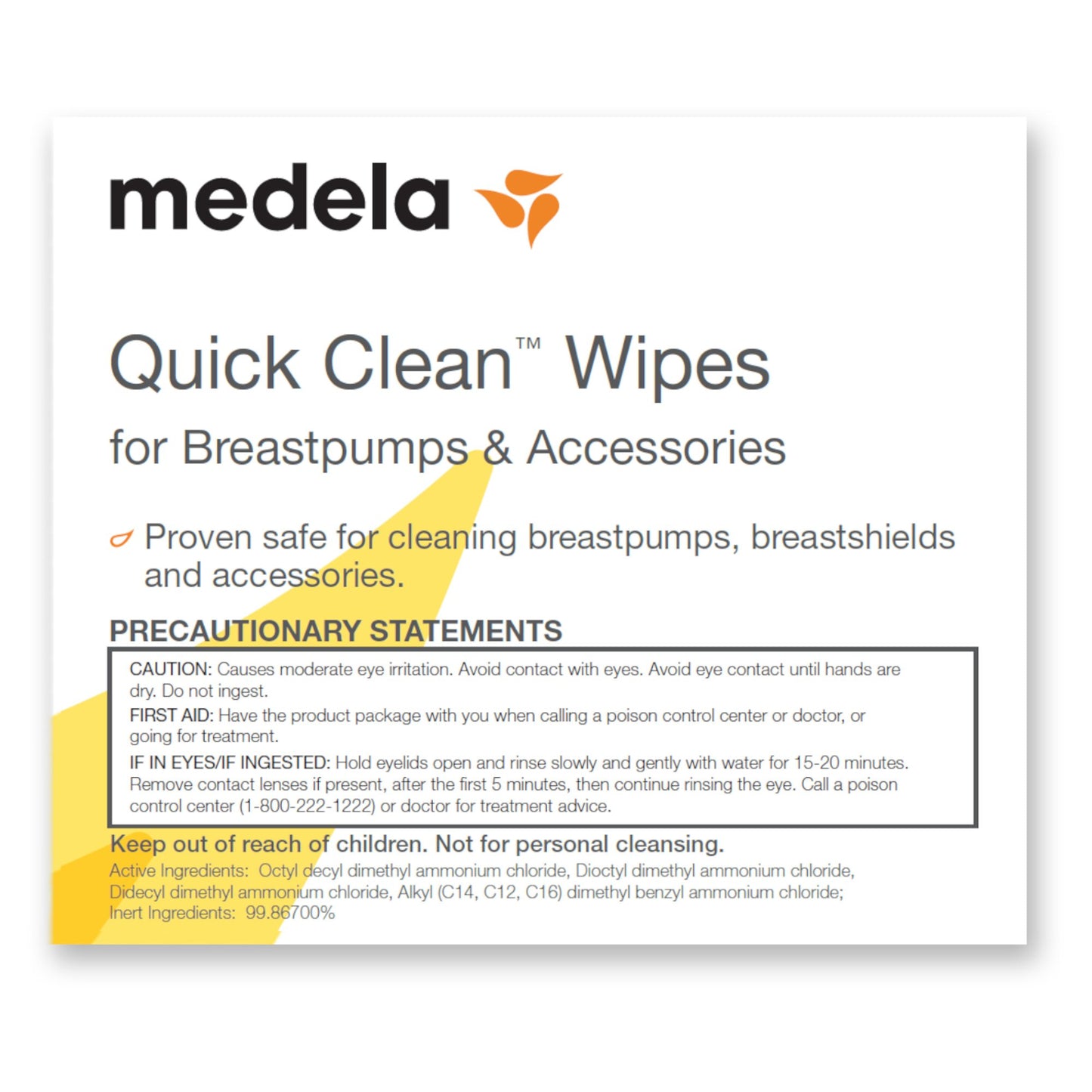 Quick Clean™ Breast Pump Wipe For Breast Pump (651175_CS)