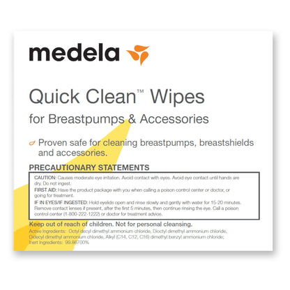 Quick Clean™ Breast Pump Wipe For Breast Pump (651175_BX)